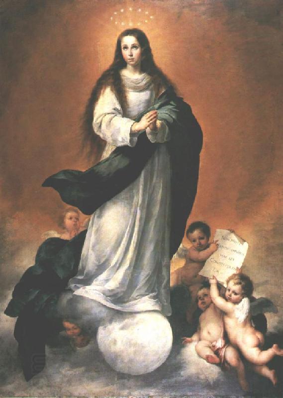 MURILLO, Bartolome Esteban Immaculate Conception sg China oil painting art